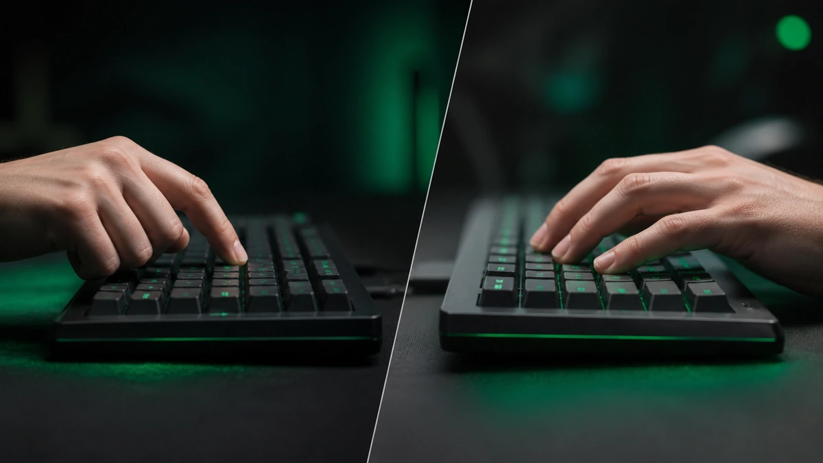 Jitter Clicking Versus Butterfly Clicking Compared